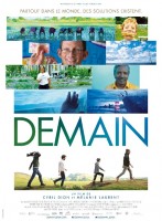 "Movie poster of Demain of Mélanie Laurent ; a green world for our kids"