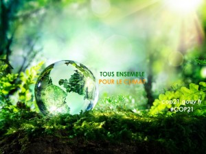 "for a green planet ; 2015 Paris COP21"