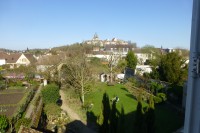 "medieval city - Provins on the top of a hill"