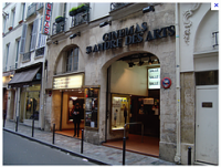 "Saint-André des arts theater ; Paris is the Capital of cinema"
