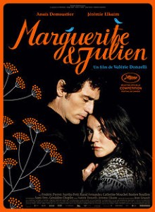 "a movie about incest - Movie poster of Marguerite et Julien"