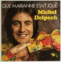 "Disc cover of Marianne of Michel Delpech ; Marianne, a French symbol"