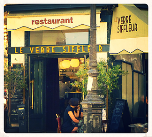 "Le verre siffleur in Paris ; Bistrot, Coffee shop or Teahouse ?"