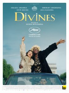 "Movie Poster of Divines ; to be girl in suburbs"