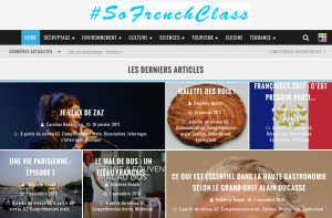 "Homepage #SoFrenchClass"