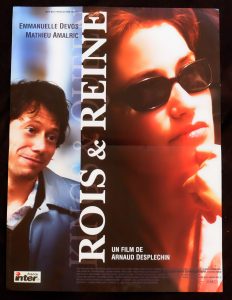 "Movie poster of Rois et Reine of Arnaud Desplechin, a movie about depression"