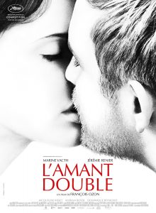 "Movie Poster of L'Amant double, A love thriller, of François Ozon"