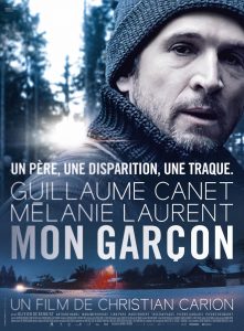 "Movie poster Mon Garçon, a French thriller"