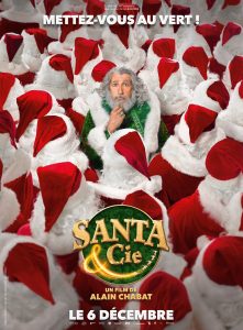 "Movie Poster Santa&Cie, a French vision of Santa Claus by Alain Chabat"