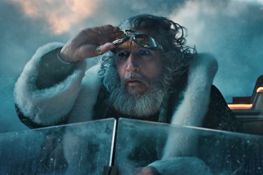 "a French vision of Santa Claus : Alain Chabat, French actor plays Santa"