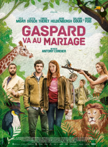 "Movie poster of Gaspard va au mariage of Antony Cordier, A French movie about a zoo, family and love..."