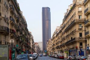 Montparnasse Tower - From Rue de Rennes"