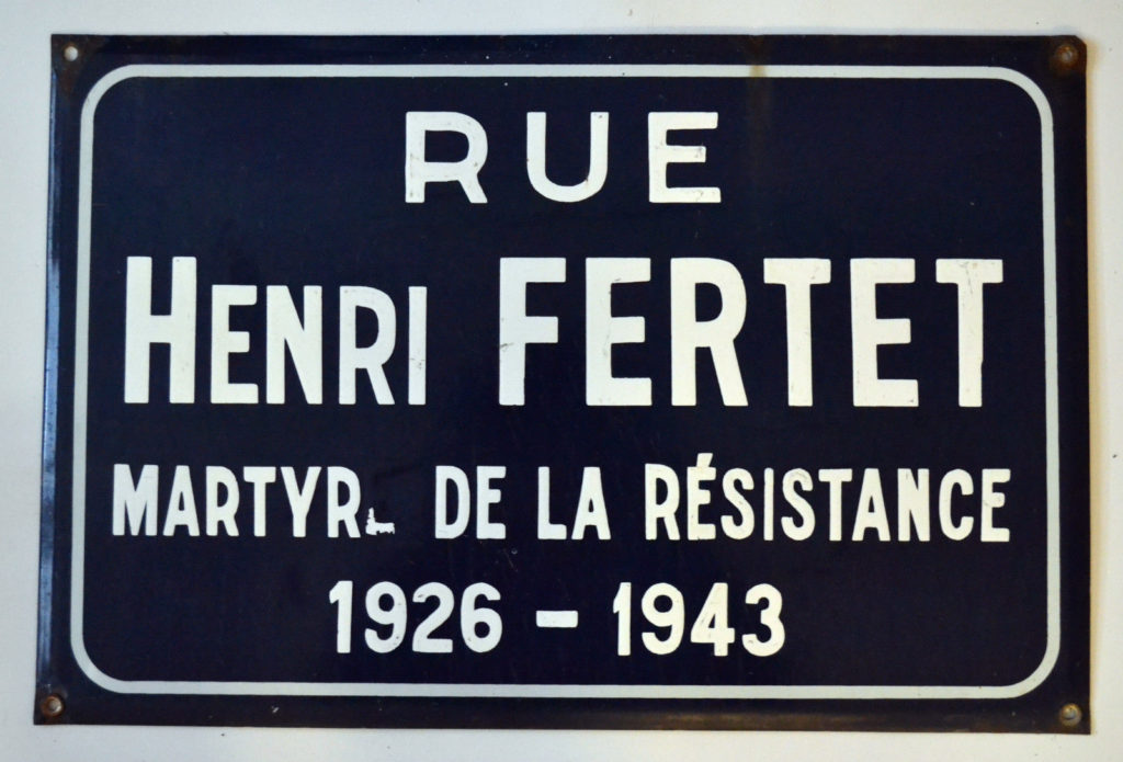 "D-Day landings - Henri Fertet resistant"