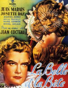 "Beauty and the Beast of Cocteau - Affiche"