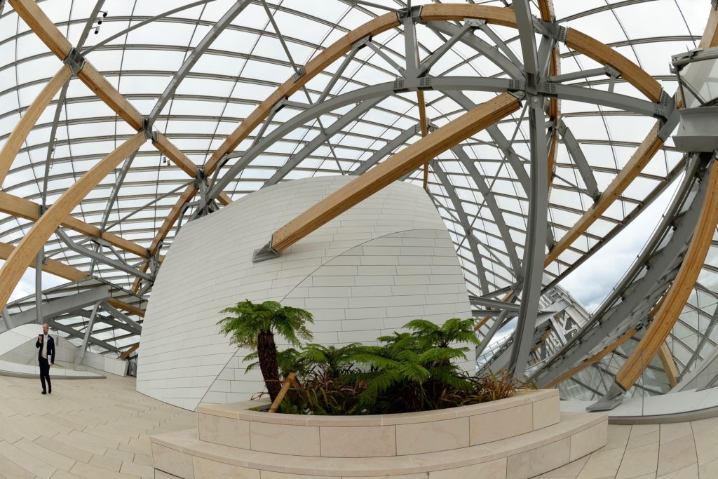 "French museums - Le Fondation Vuitton et son architecture"