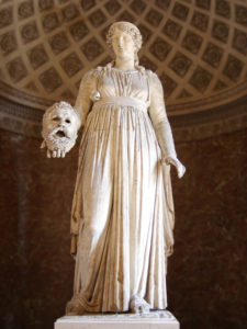 "French museums - Melpomene au Louvre"
