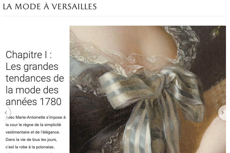 "Visit Paris on your sofa - Versailles and Marie-Antoinette Fashion"